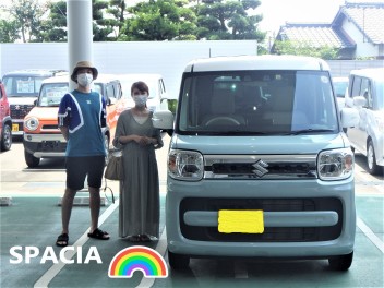 <<祝>>　スペーシア納車！！！！！